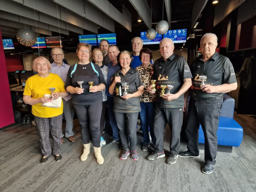 Seenioride bowlinguvõistluse võitjad